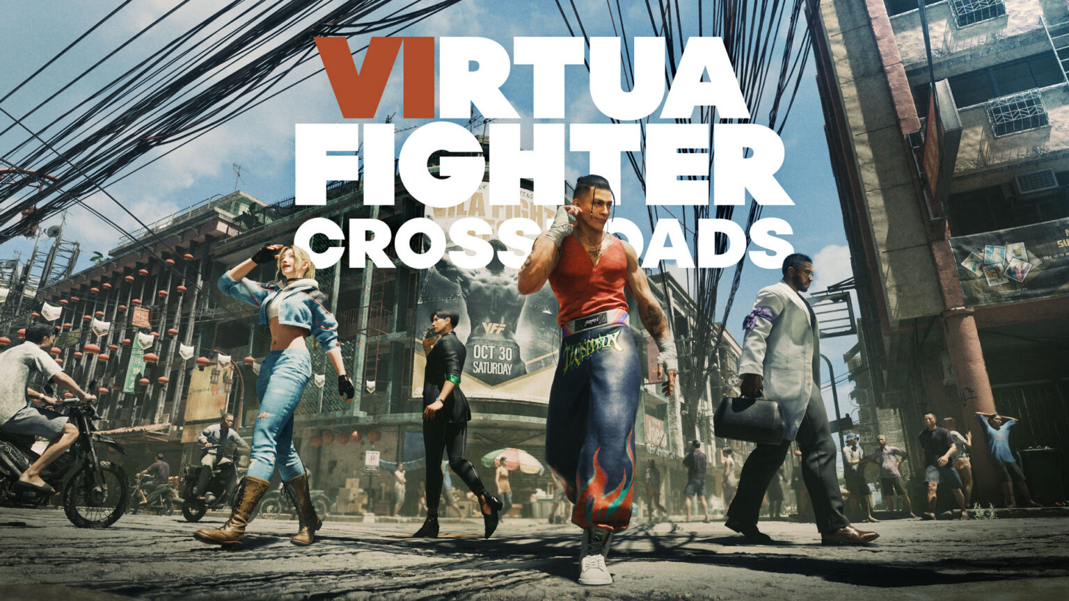 Virtua Fighter Crossroads takes place in the island city of Vilasapara | Image: RGG Studio