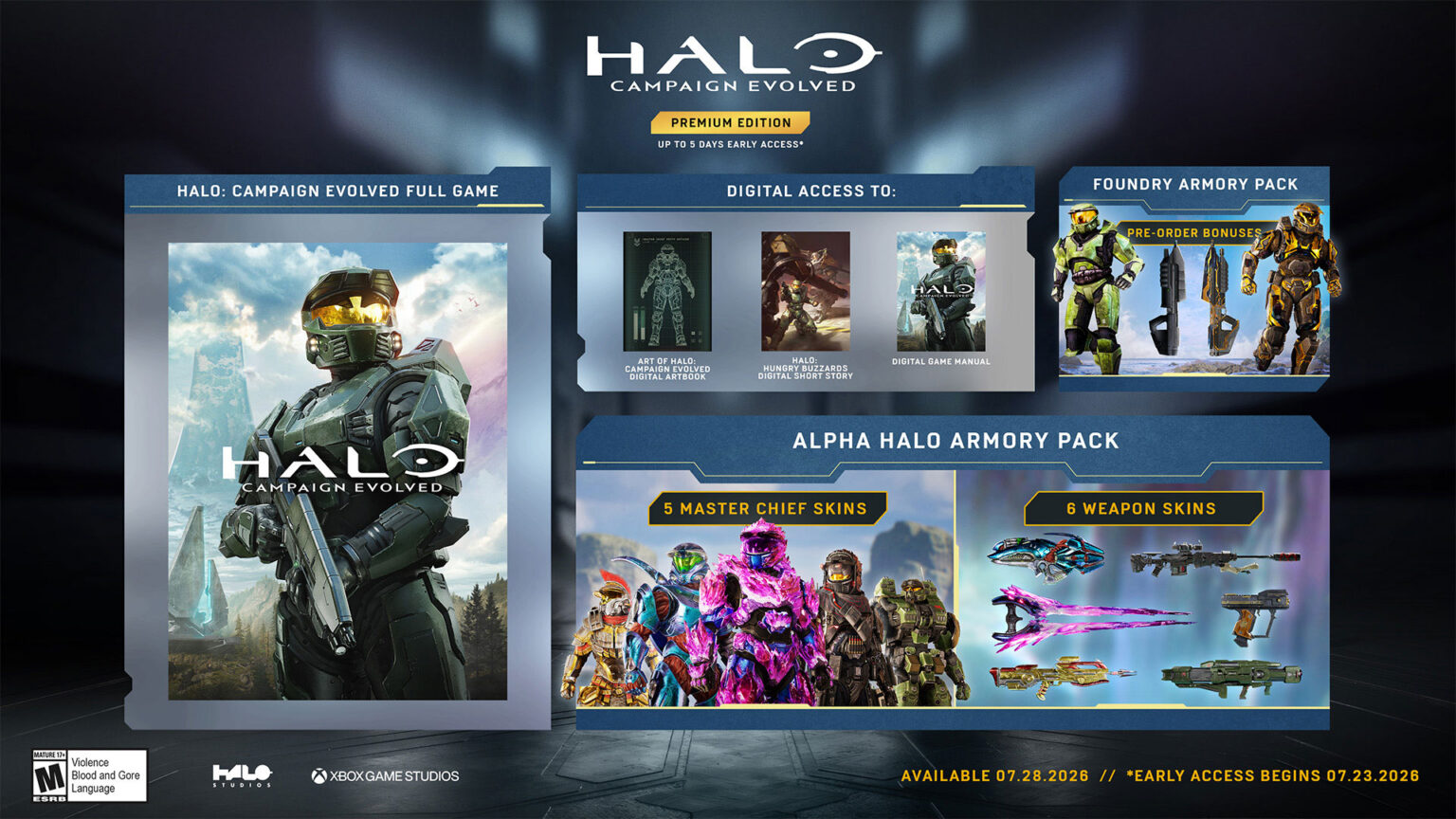 METEORITE adds a three-mission prequel with the Master Chief and Sgt. Johnson | Image: Halo Studios