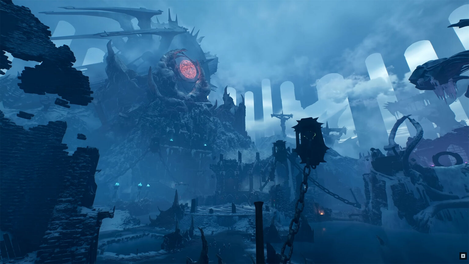 Revelations drops the Slayer into purgatory and introduces the Chain Spear | Image: id Software