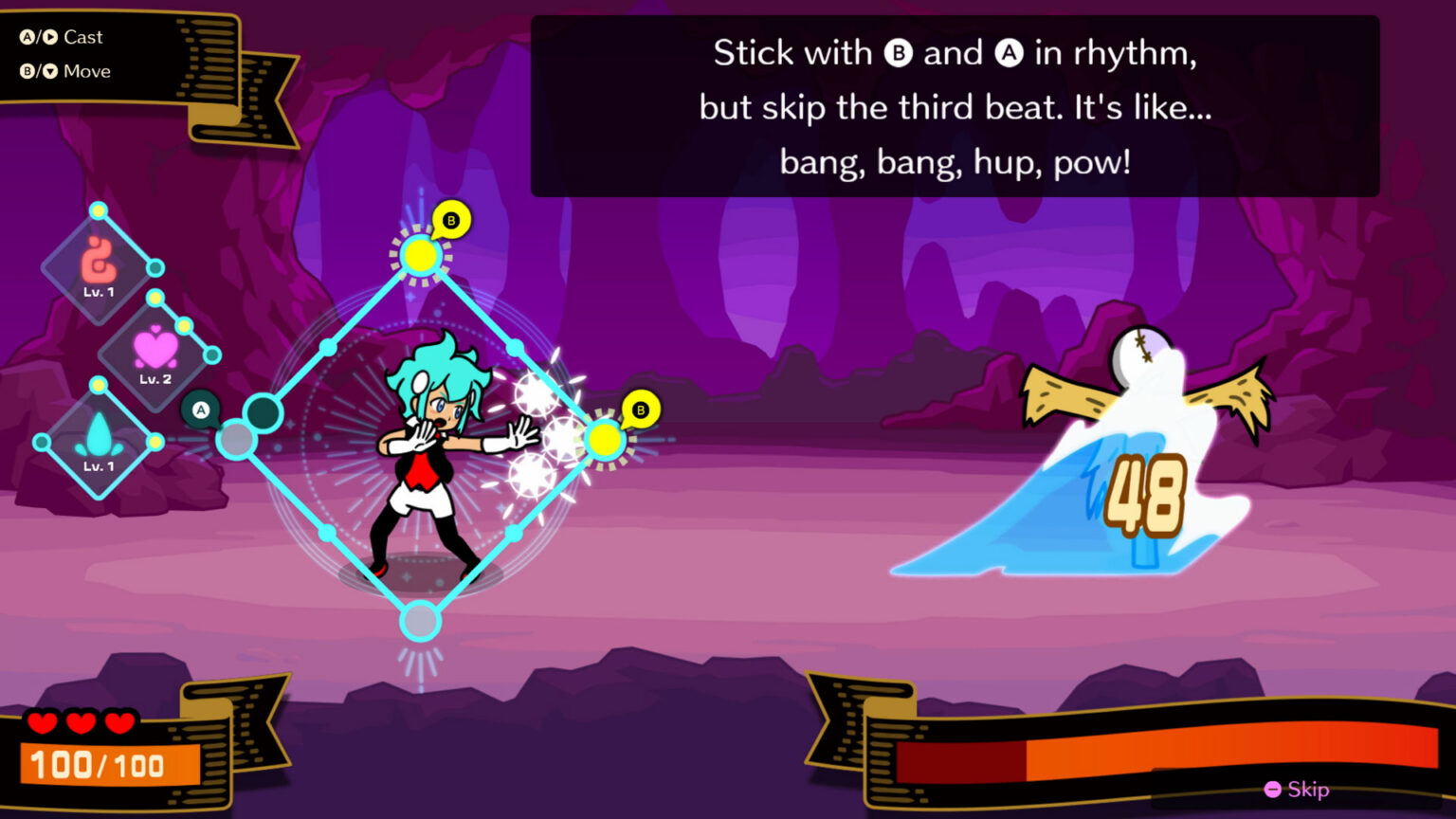 Over 80 solo games and a spell-casting mode keep the wacky beat going | Image: Nintendo
