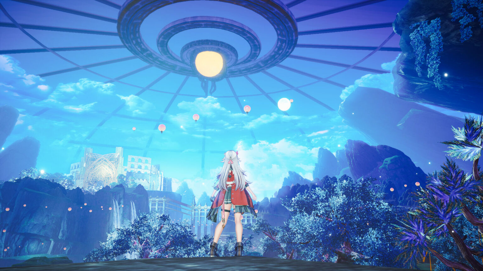 Karia returns to Aladiss with Yumia Liessfeldt as her guide | Image: Koei Tecmo Games
