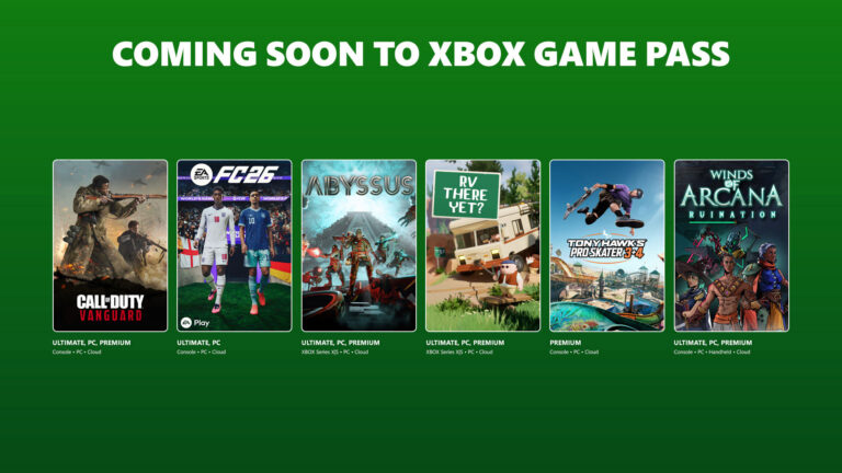 EA Sports FC 26 and Tony Hawk's Pro Skater 3 + 4 headline a franchise-heavy Wave 2 | Image: XBOX