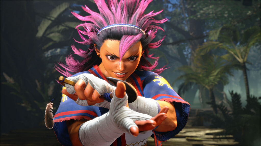Yasmine fights with a Karambit knife and the Filipino martial art of Eskrima | Image: Capcom