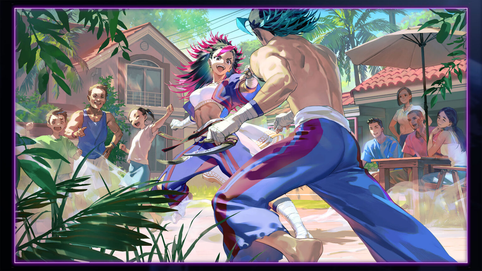 Yasmine fights with a Karambit knife and the Filipino martial art of Eskrima | Image: Capcom
