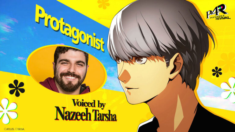 Nazeeh Tarsha leads Persona 4 Revival's new English voice cast as the protagonist | Image: Atlus