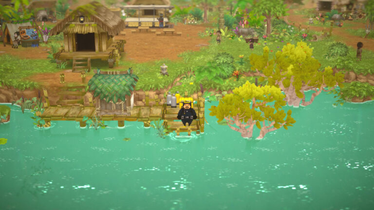 In the Jungle takes Dave the Diver from the Blue Hole to a freshwater jungle | Image: Mintrocket