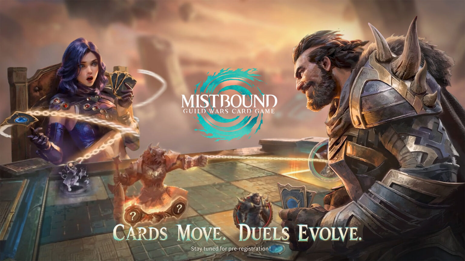 Mistbound brings Guild Wars and Tyria to a competitive card game | Image: NCSoft
