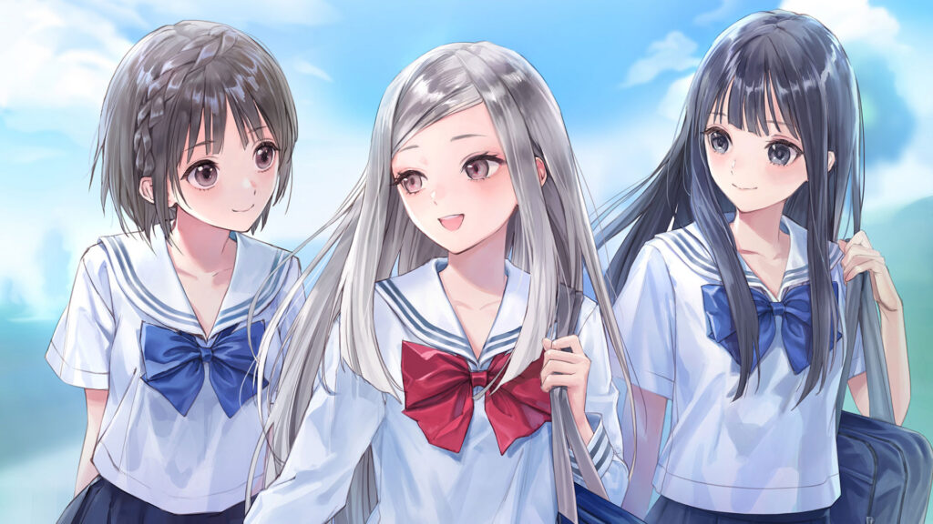 Blue Reflection Quartet collects all four series entries in one bundle | Image: Koei Tecmo