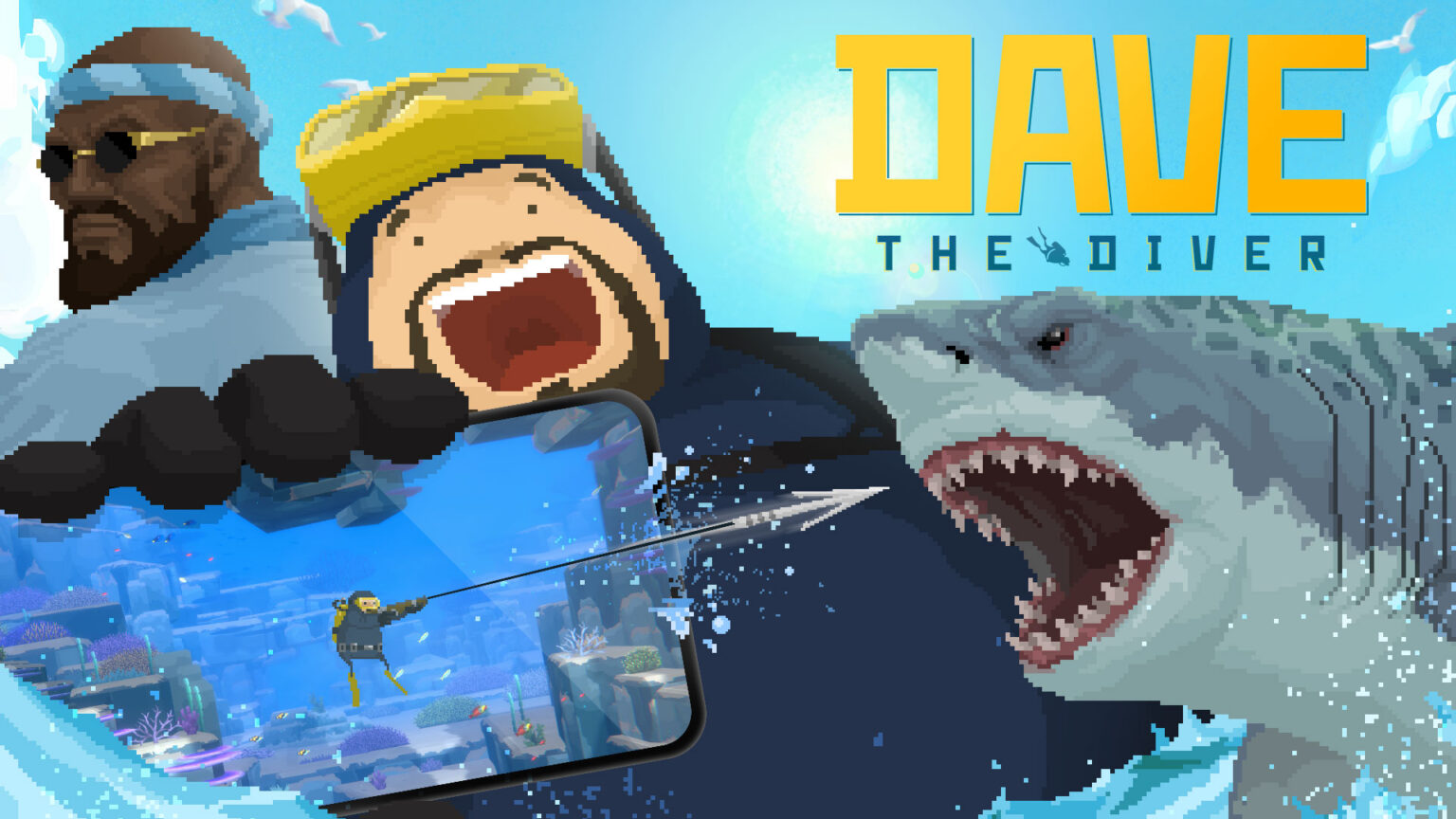 Dave the Diver's dive-by-day, sushi-by-night loop is coming to iOS and Android | Image: Mintrocket