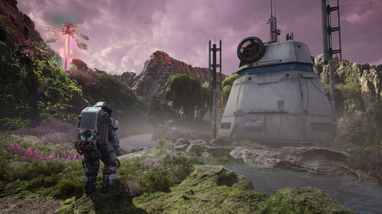 Jan Scientist recruits new versions of himself to study the Oasis | Image: 11 bit studios