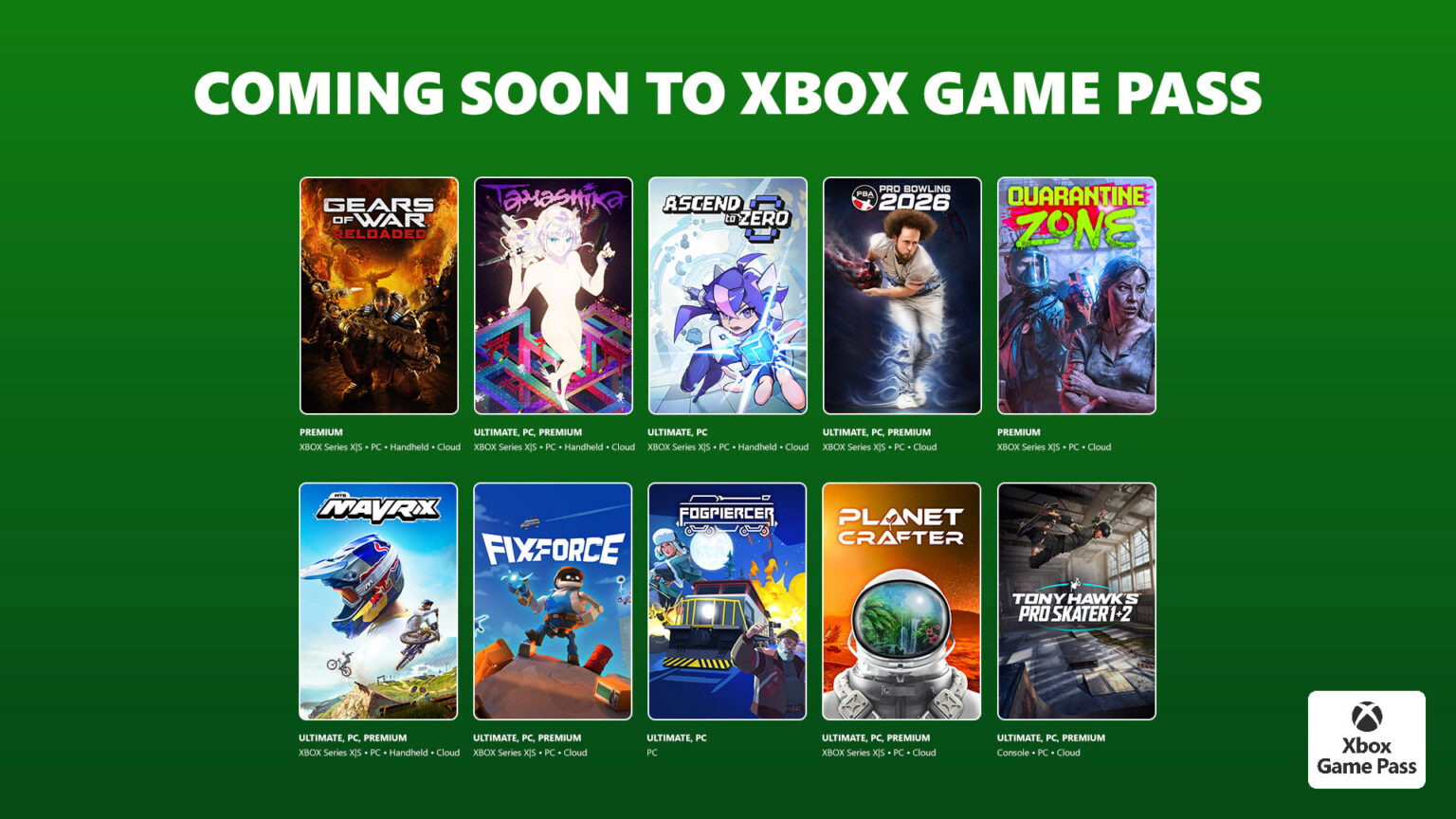 Palworld goes 1.0 as July's first XBOX Game Pass wave rolls in | Image: XBOX
