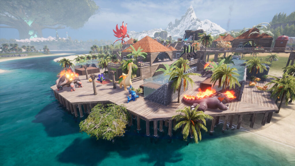 Palworld leaves Early Access with Sunreach and the World Tree | Image: Pocketpair