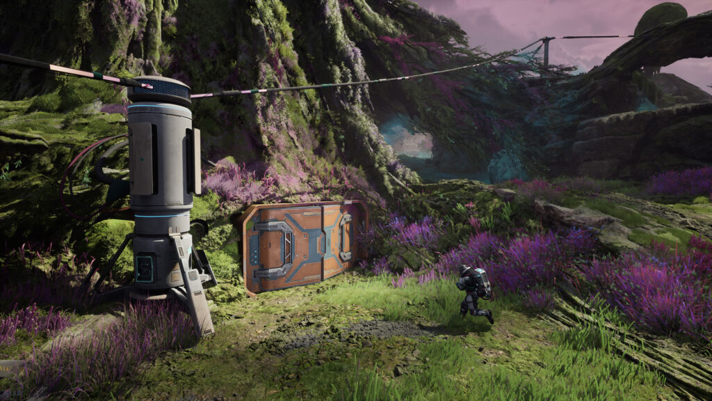 Jan Scientist chases the Oasis in The Alters: Last Variable | Image: 11 bit studios