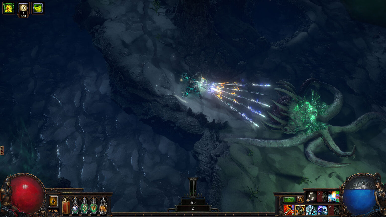 Curse of the Allflame takes Path of Exile beneath the waves on July 24 | Image: Grinding Gear Games