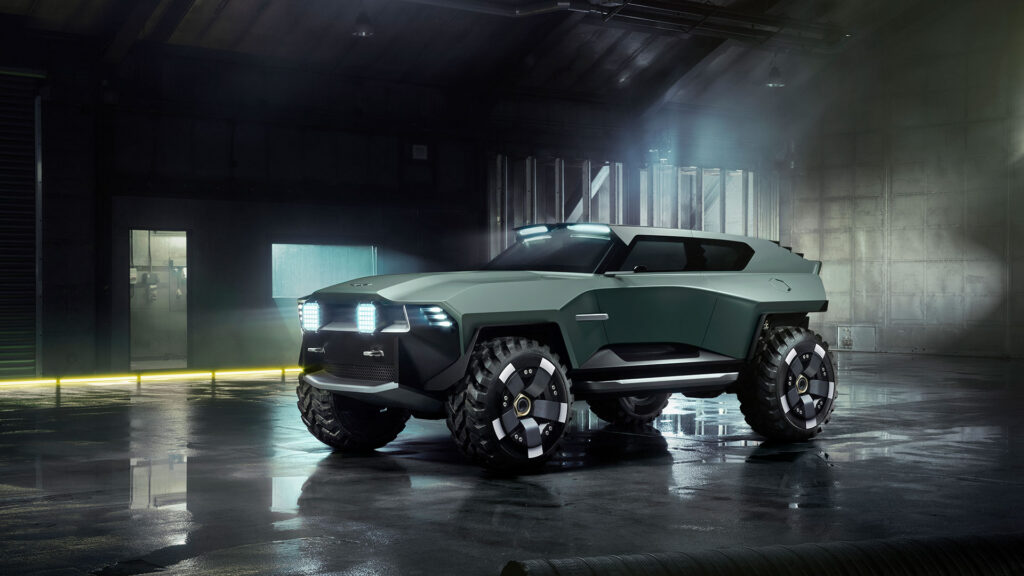 The Dreadnought pairs Chiltern Green paint with military grade armor | Image: Aston Martin
