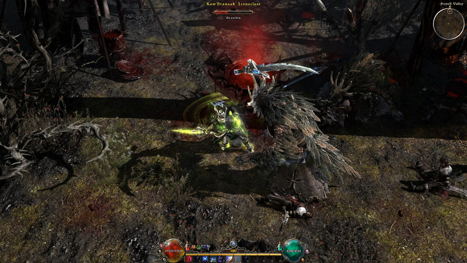 Fangs of Asterkarn takes Grim Dawn west into Kurn territory on July 23 | Image: Crate Entertainment
