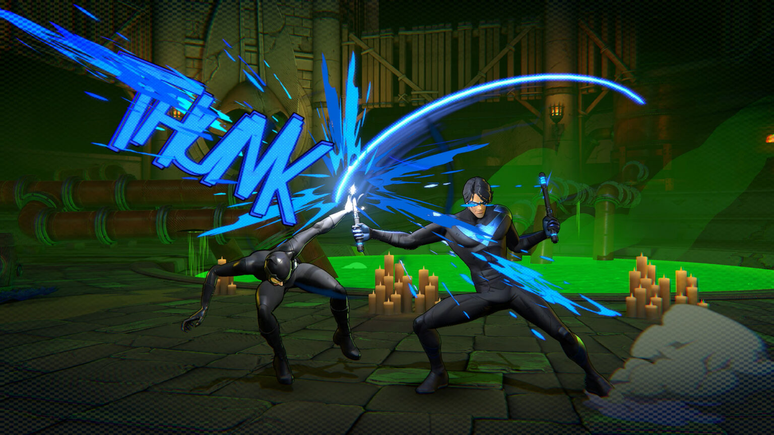 DCKO pairs DC Super Heroes and Super-Villains in 2v2 tag battles | Image: Drop Fake DCKO pairs DC Super Heroes and Super-Villains in 2v2 tag battles | Image: Drop Fake