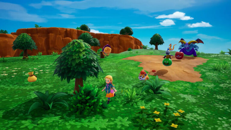 Bianca and Nera set off to befriend monsters in Witherwood | Image: Square Enix