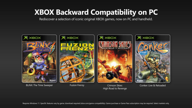 Original XBOX classics come to PC through the XBOX on PC app | Image: XBOX