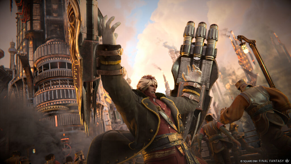 The Bastion job wields twin greatshields in Evercold | Image: Square Enix