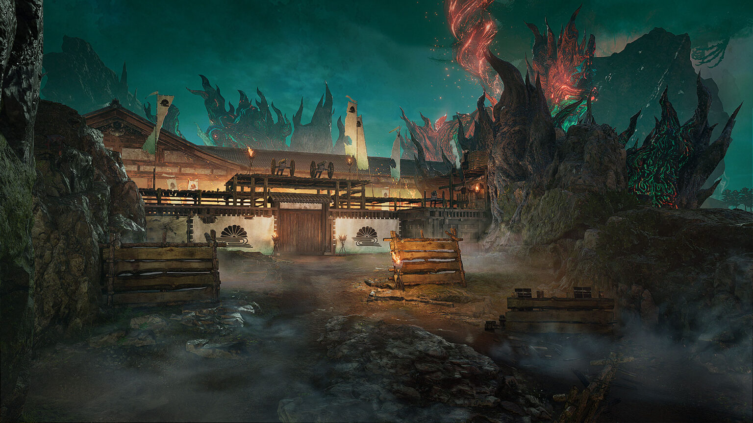 Hell Rising sends Takechiyo to a ruined future Edo on August 19 | Image: Team NINJA
