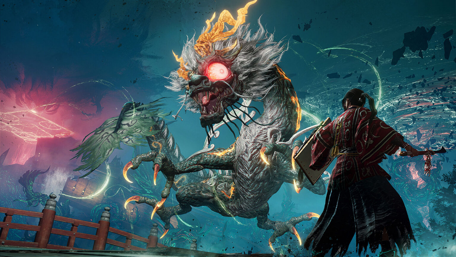 Hell Rising sends Takechiyo to a ruined future Edo on August 19 | Image: Team NINJA