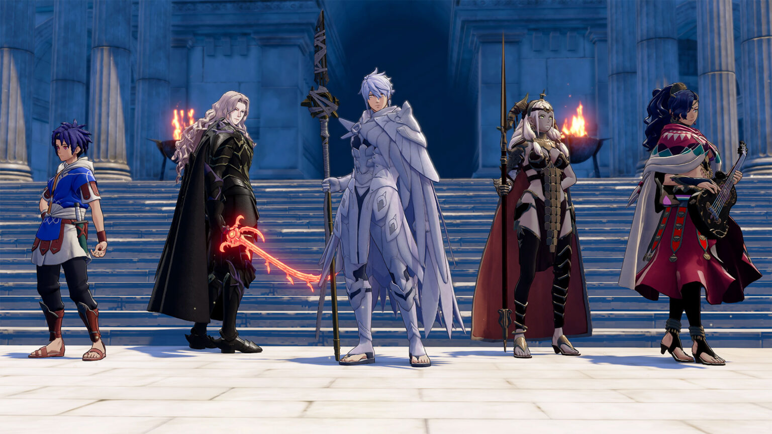 Fortune's Weave saves progress separately across all four Hero routes | Image: Nintendo
