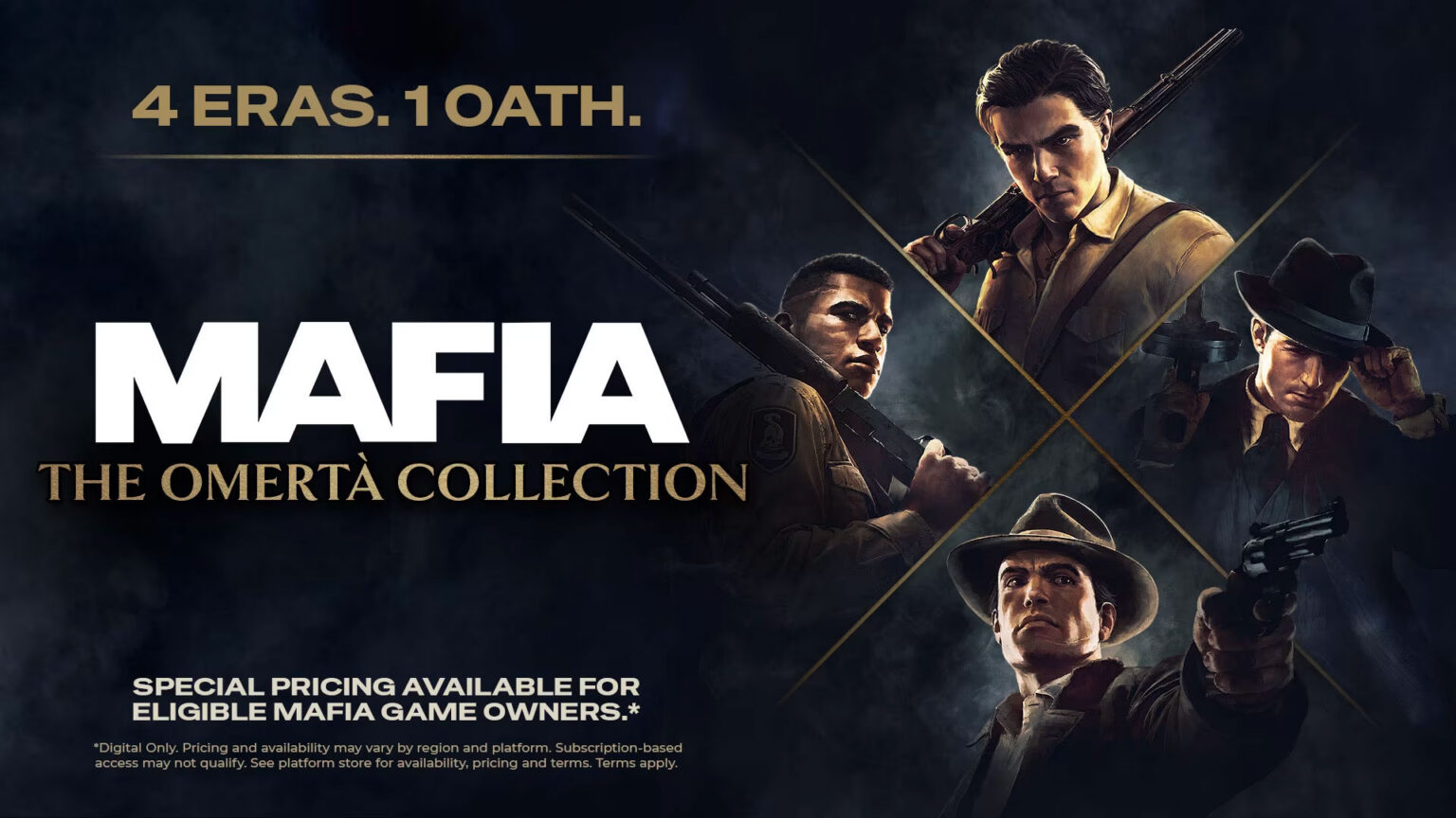 Mafia: The Omertà Collection bundles four games in one release | Image: Hangar 13
