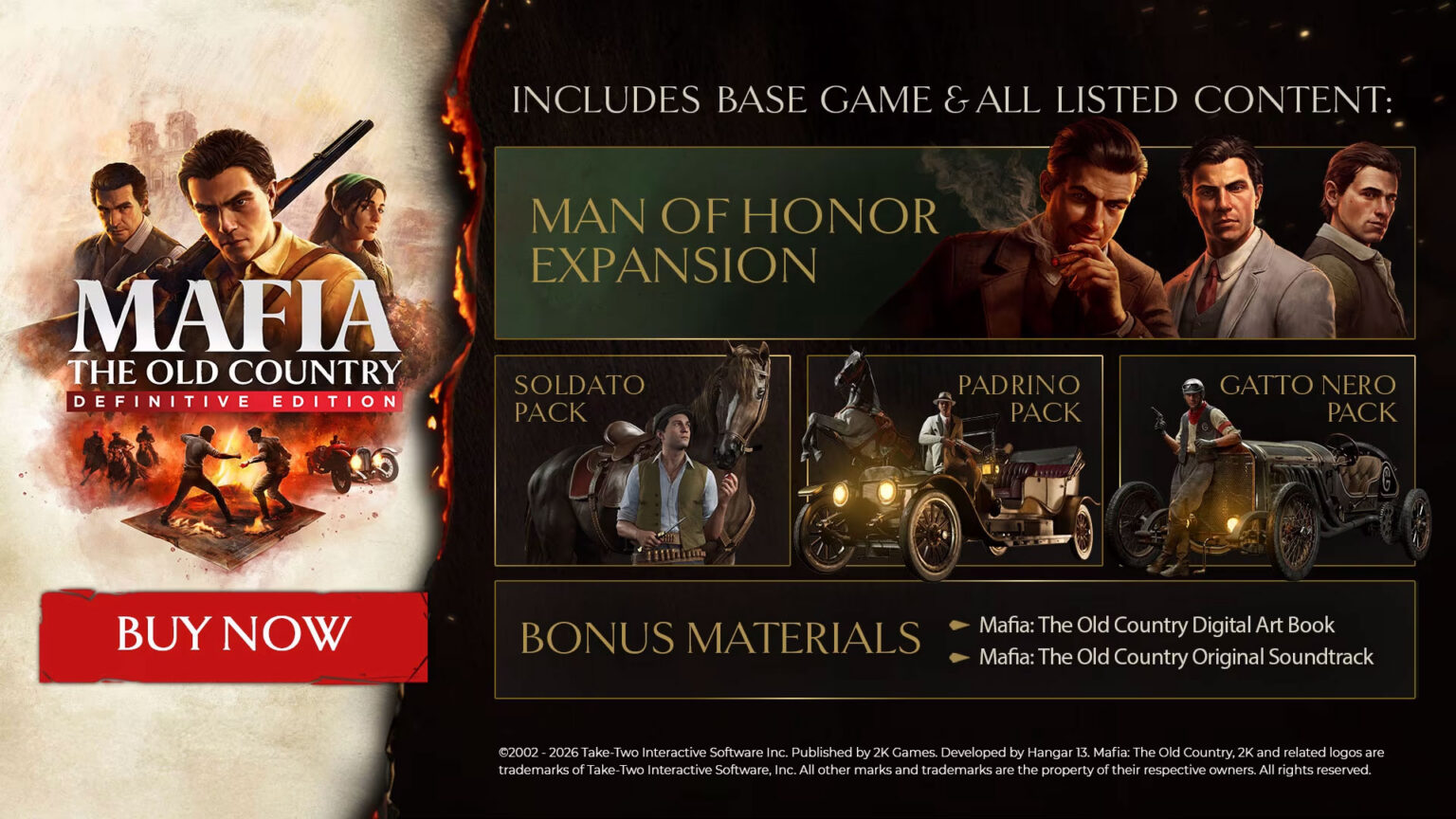 Mafia: The Omertà Collection bundles four games in one release | Image: Hangar 13