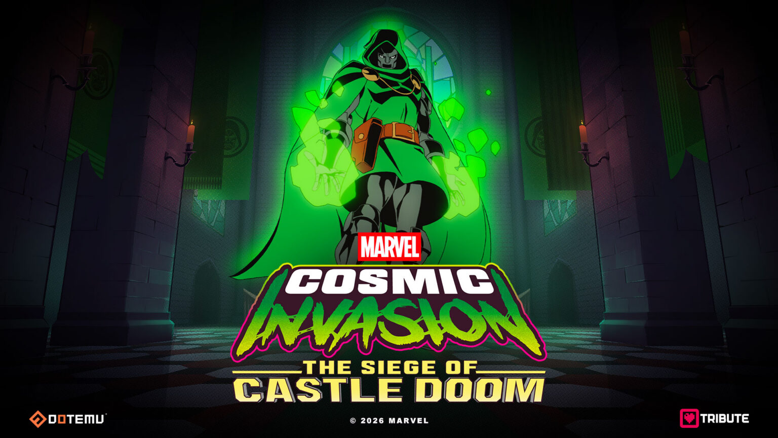 Doctor Doom takes center stage in The Siege of Castle Doom | Image: Tribute Games