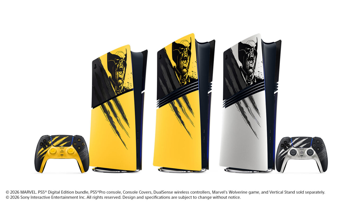 Battle Yellow and Adamantium hardware preorders opened this morning | Image: Sony Interactive Entertainment