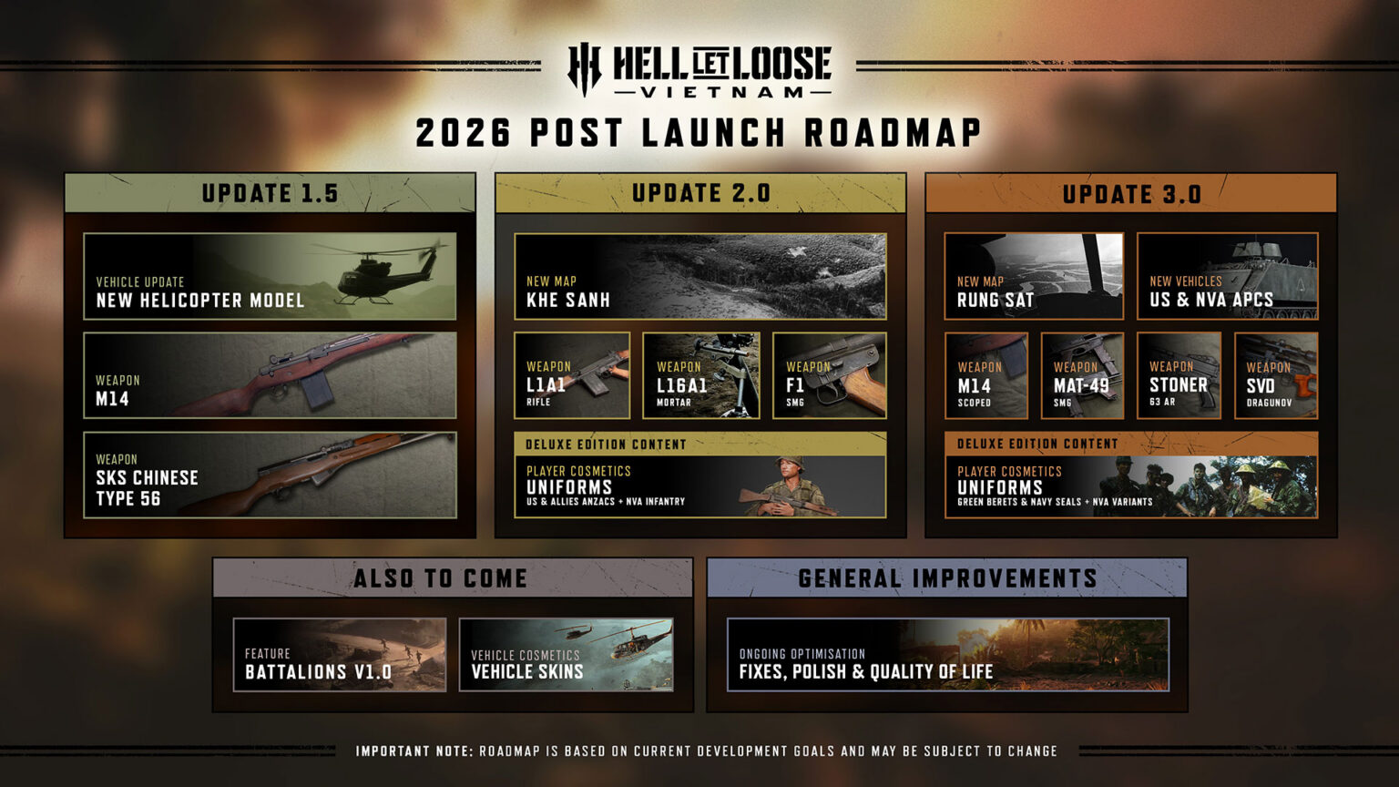 The fully licensed Huey helicopter leads Hell Let Loose: Vietnam's first content update | Image: Expression Games