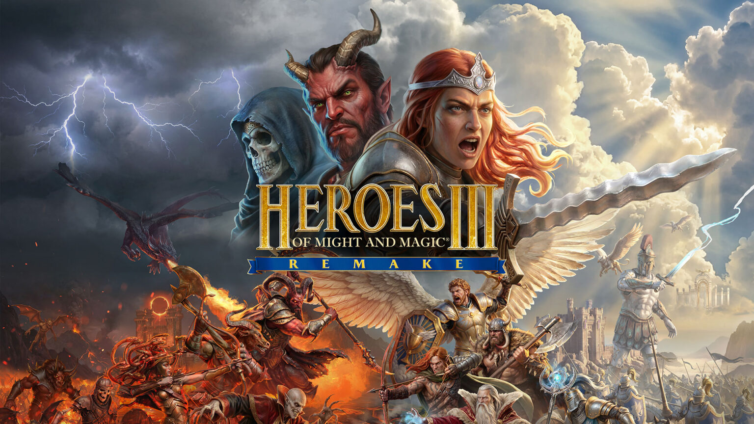 Queen Catherine leads the charge when Heroes of Might and Magic III Remake arrives in 2027 | Image: Ubisoft