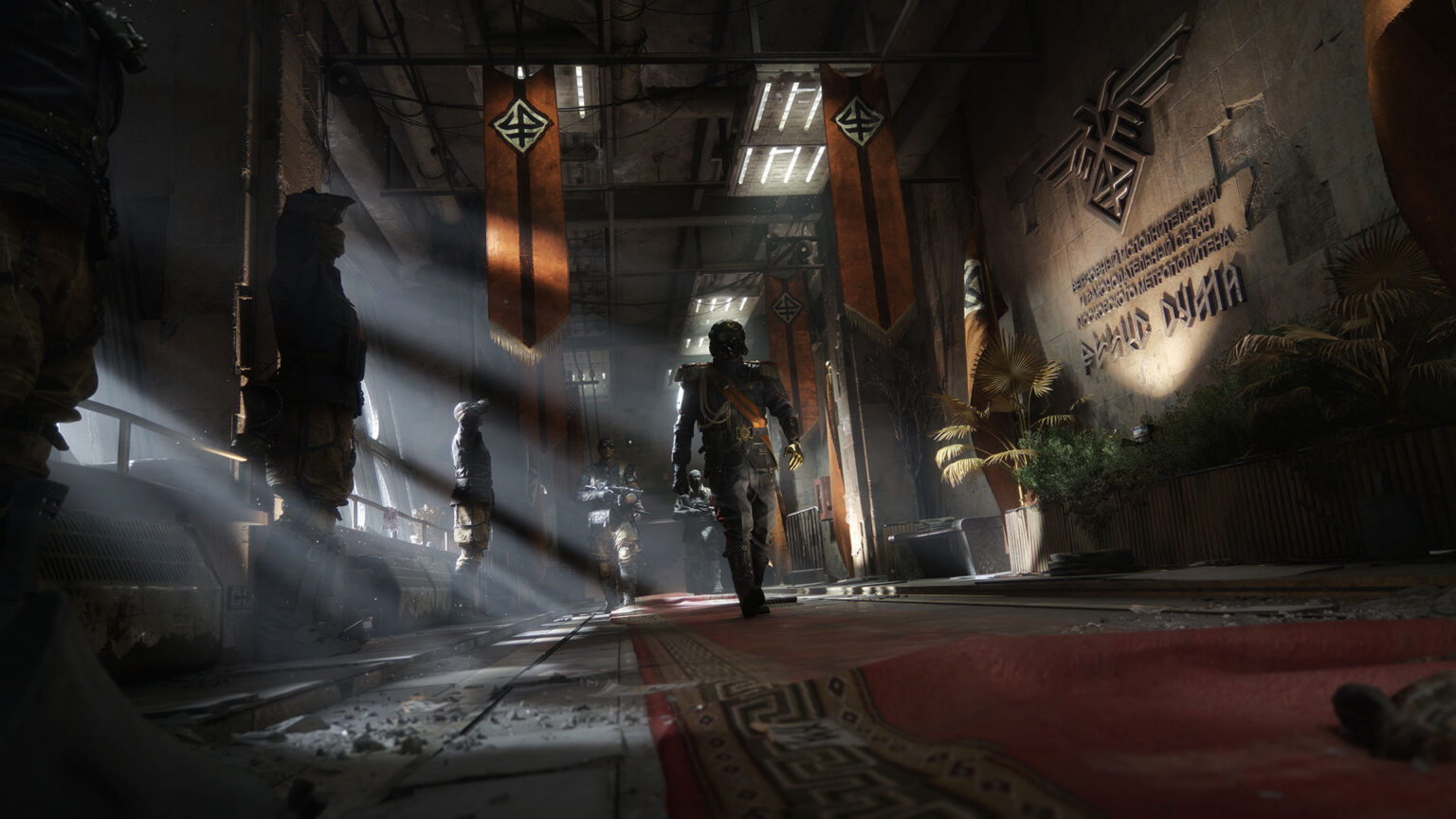 The Stranger infiltrates Novoreich-controlled Moscow in Metro 2039 | Image: 4A Games