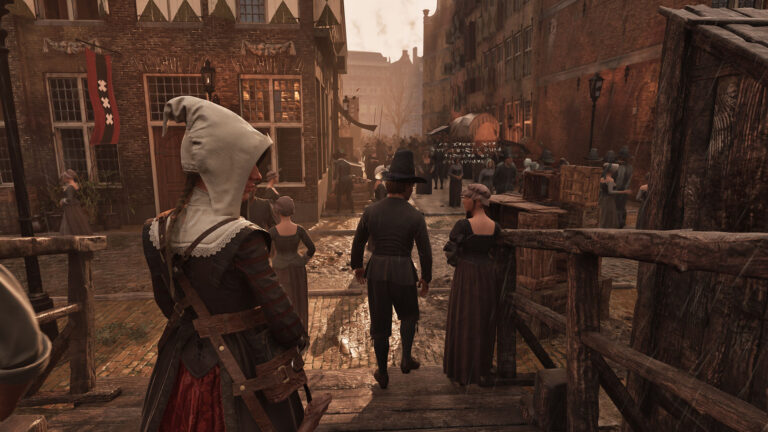 Noa Brooklyn hunts the Originals through 17th century Amsterdam | Image: Panache Digital Games
