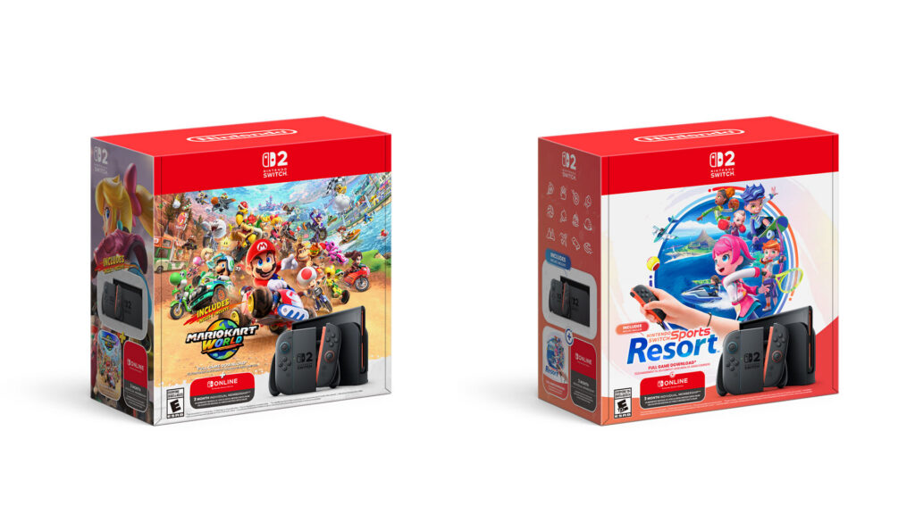 Two new Switch 2 bundles arrive with Mario Kart World and Switch Sports Resort | Image: Nintendo