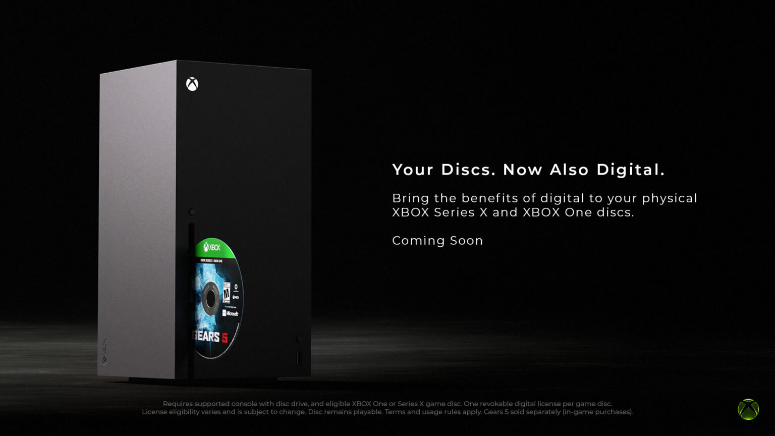Supported XBOX discs will soon unlock digital entitlements | Image: XBOX