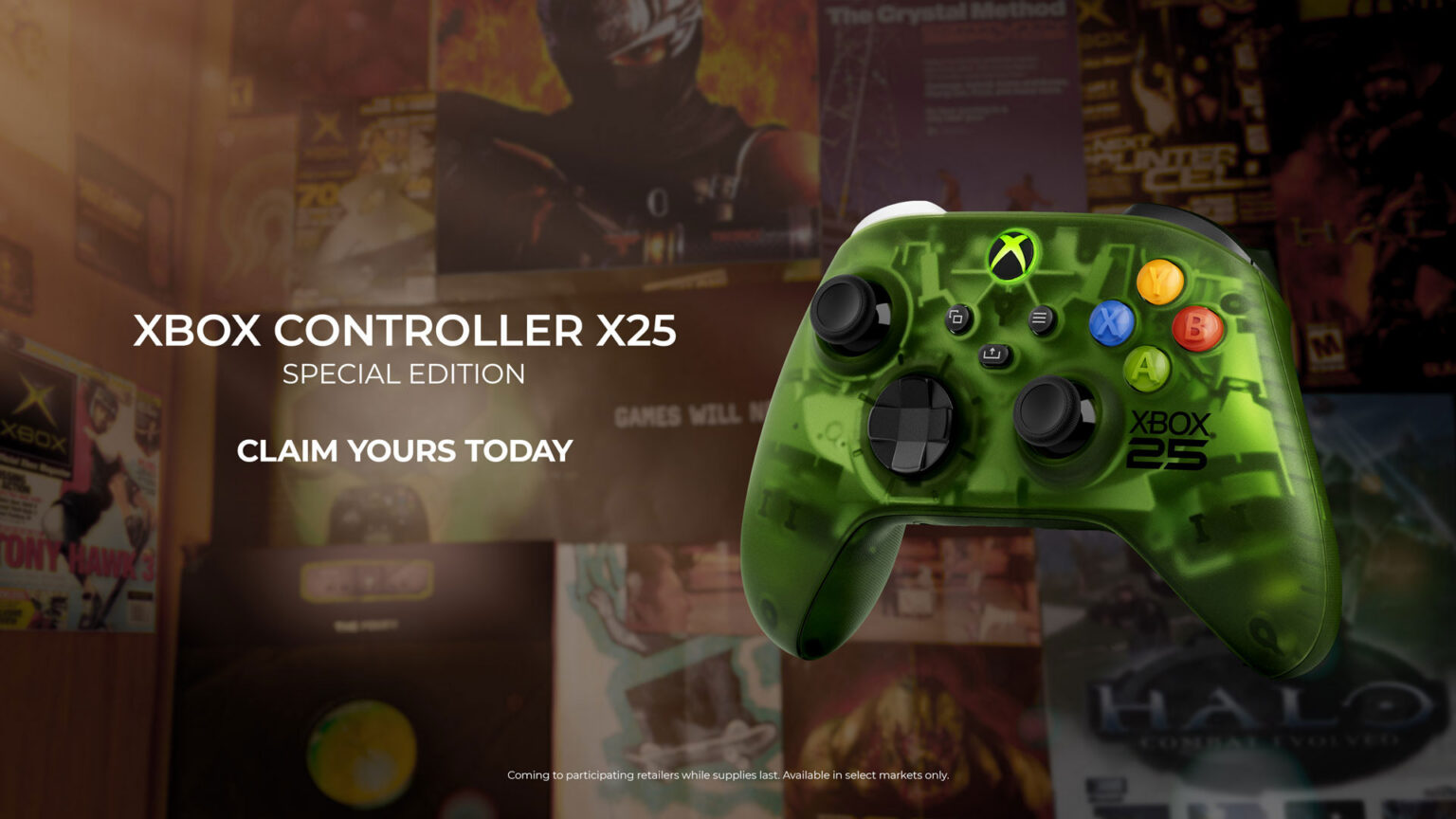 The translucent OG Green XBOX Series X25 arrives November 13 | Image: XBOX The translucent OG Green XBOX Series X25 arrives November 13 | Image: XBOX