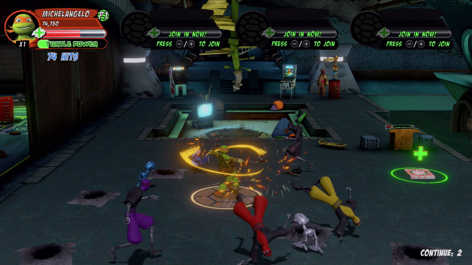 Splinter and Casey Jones join the brawl in the Switch 2 Ninja Edition | Image: Cradle Games and Raw Thrills