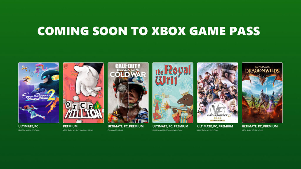 Call of Duty: Black Ops Cold War leads the early September additions | Image: XBOX