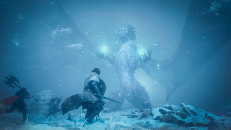 The Arisen braves the frozen wilds of Norgan in Dark Arisen | Image: Capcom