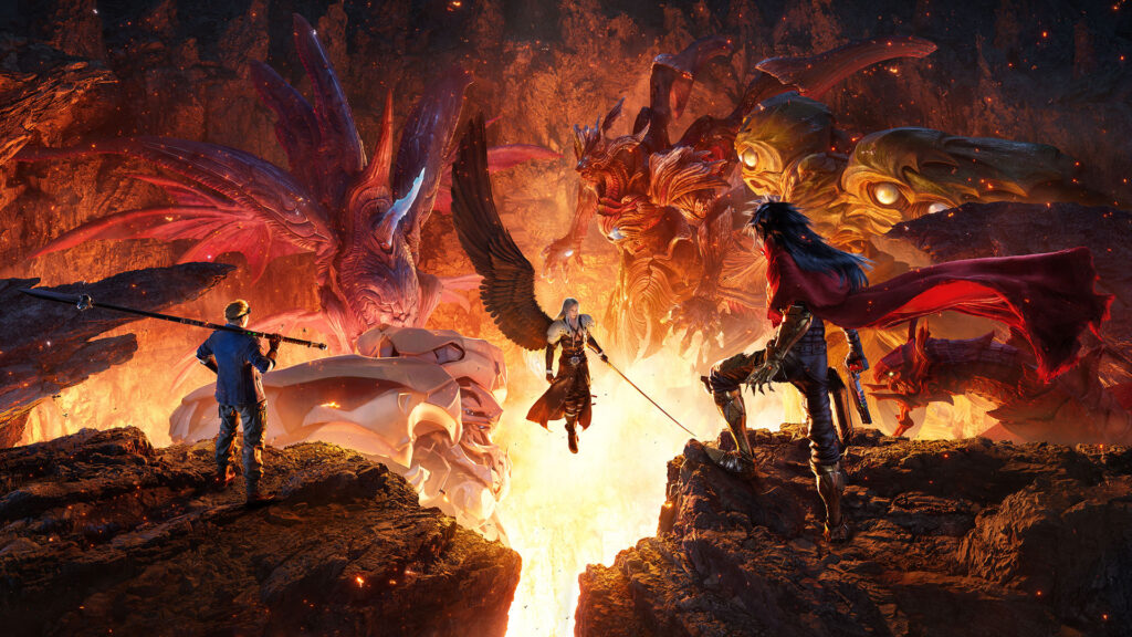 Final Fantasy VII Revelation takes the party to the skies aboard the Highwind on April 8, 2027 | Image: Square Enix