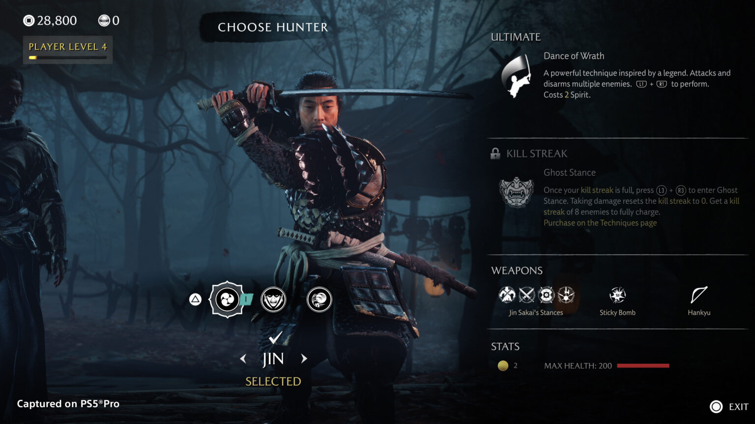 Jin Sakai brings all four Ghost of Tsushima stances to Ghost of Yōtei: Most Wanted | Image: Sucker Punch