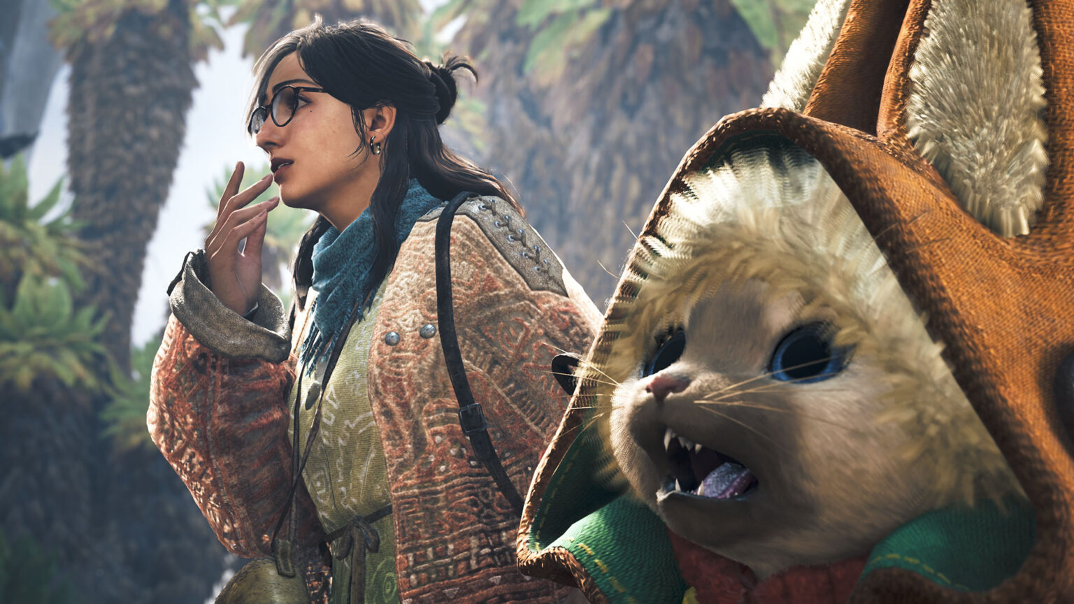 Lao-Shan Lung arrives in the Forbidden Lands in the new Monster Hunter Wilds: Ascendance trailer | Image: Capcom