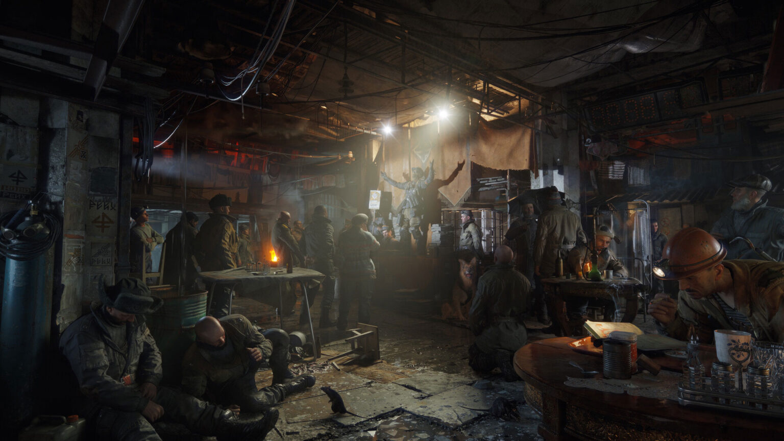 The Stranger heads for the surface in Metro 2039's first console gameplay | Image: 4A Games
