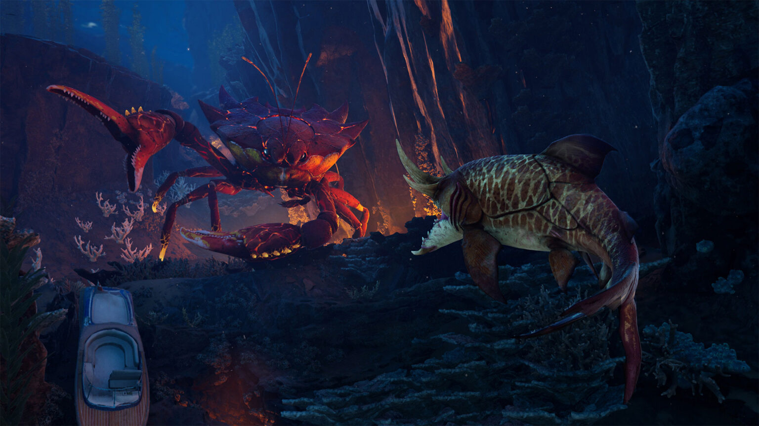 The bull shark surfaces at Neptune's Kingdom in Maneater 2 | Image: Tripwire Interactive