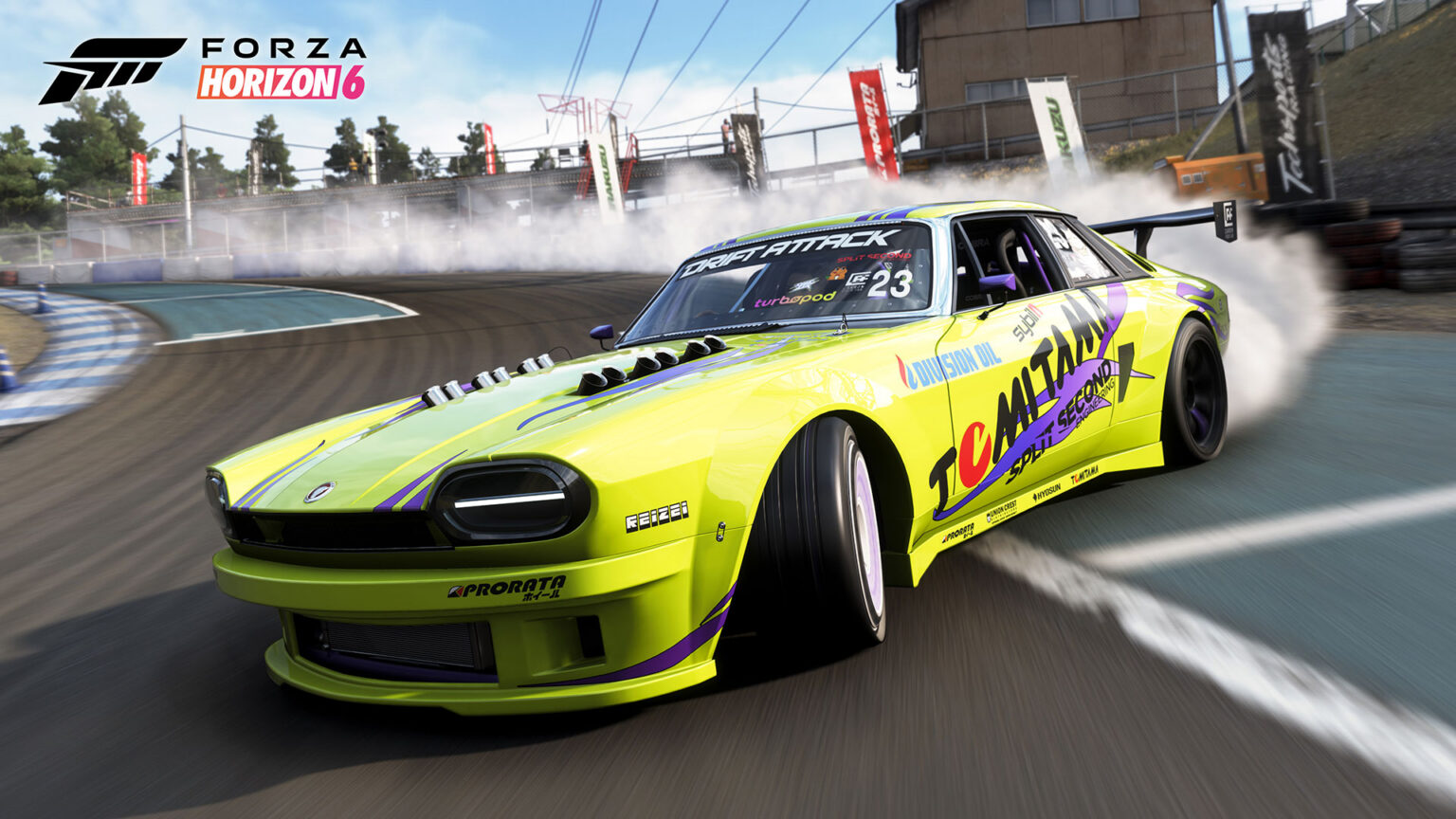 Shimanoyama Circuit becomes a permanent drift course in the British Automotive update | Image: Playground Games