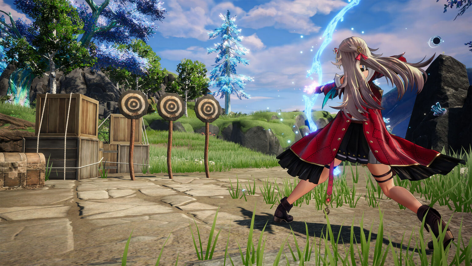 Karia's style changes swap her look and elemental affinity mid-adventure | Image: Koei Tecmo Games Karia's style changes swap her look and elemental affinity mid-adventure | Image: Koei Tecmo Games