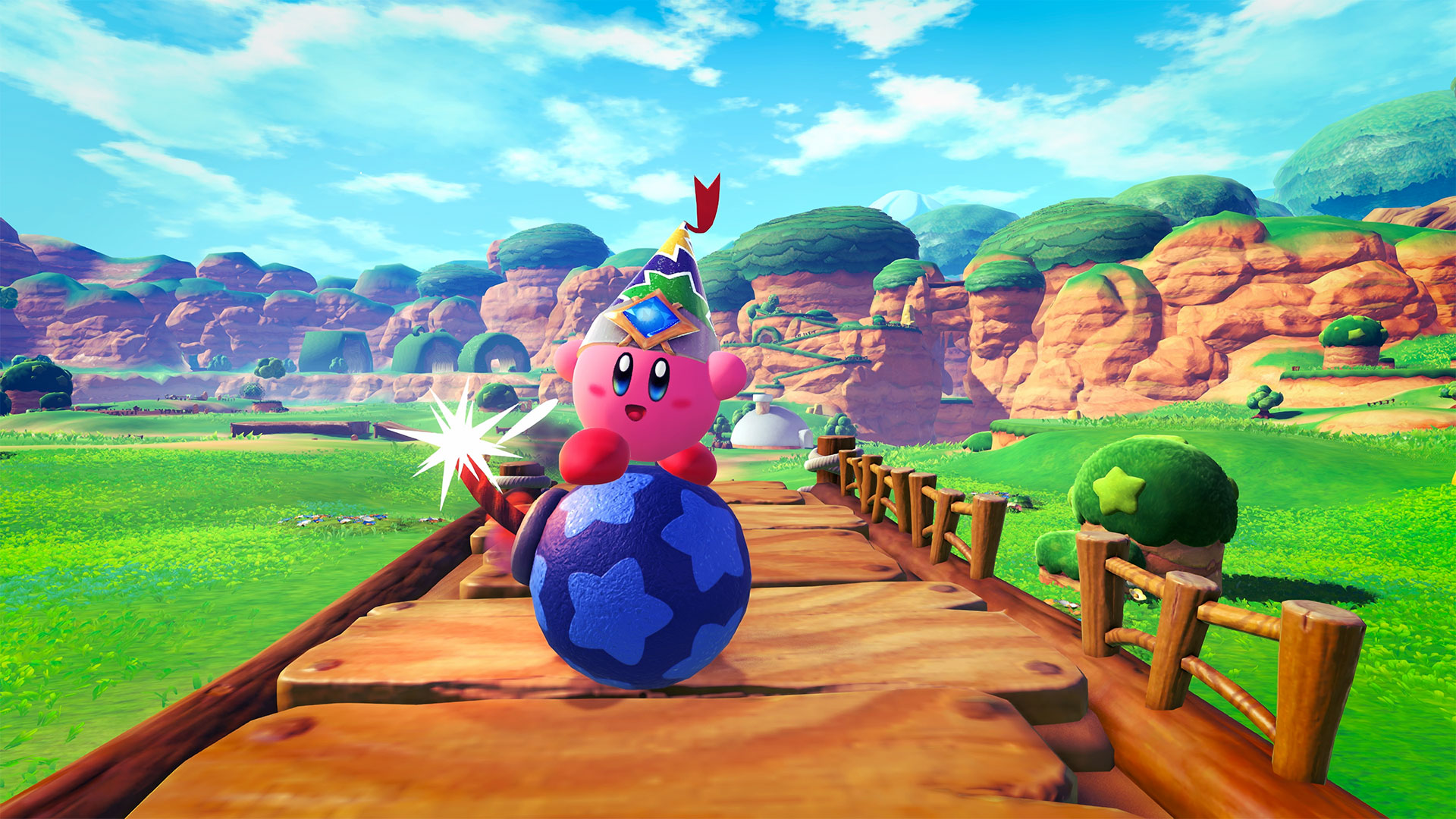 Kirby cracks open the sky in his first new 3D adventure since Forgotten Land | Image: Nintendo