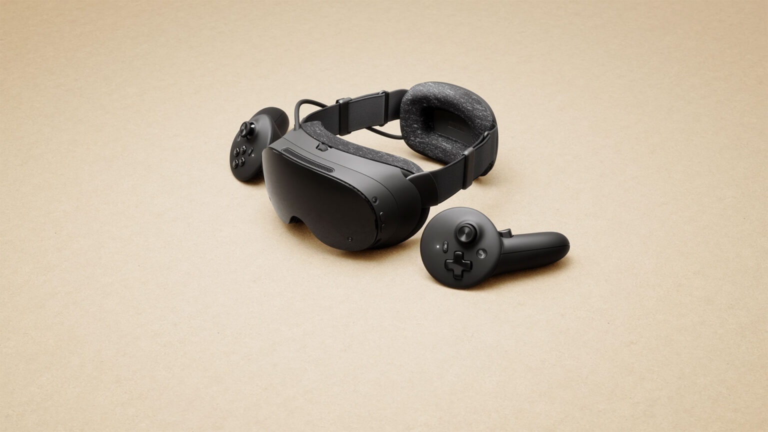 Steam Frame ships with tracked controllers, a wireless adapter, and a copy of Half-Life: Alyx | Image: Valve